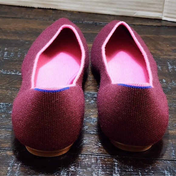Rothy's the Merino Collection Point in Aubergine size 9.5 - Picture 4 of 7